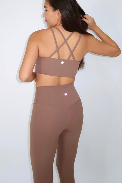 Aura Leggings in Coffee